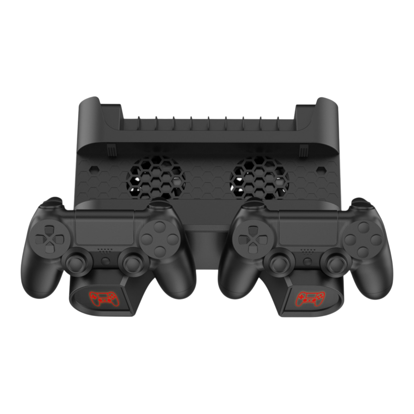 BASE MULTIFUNCIONAL PS4 REFRIGERANTE - CARGADORA Y ORGANIZADORA / DOBE
