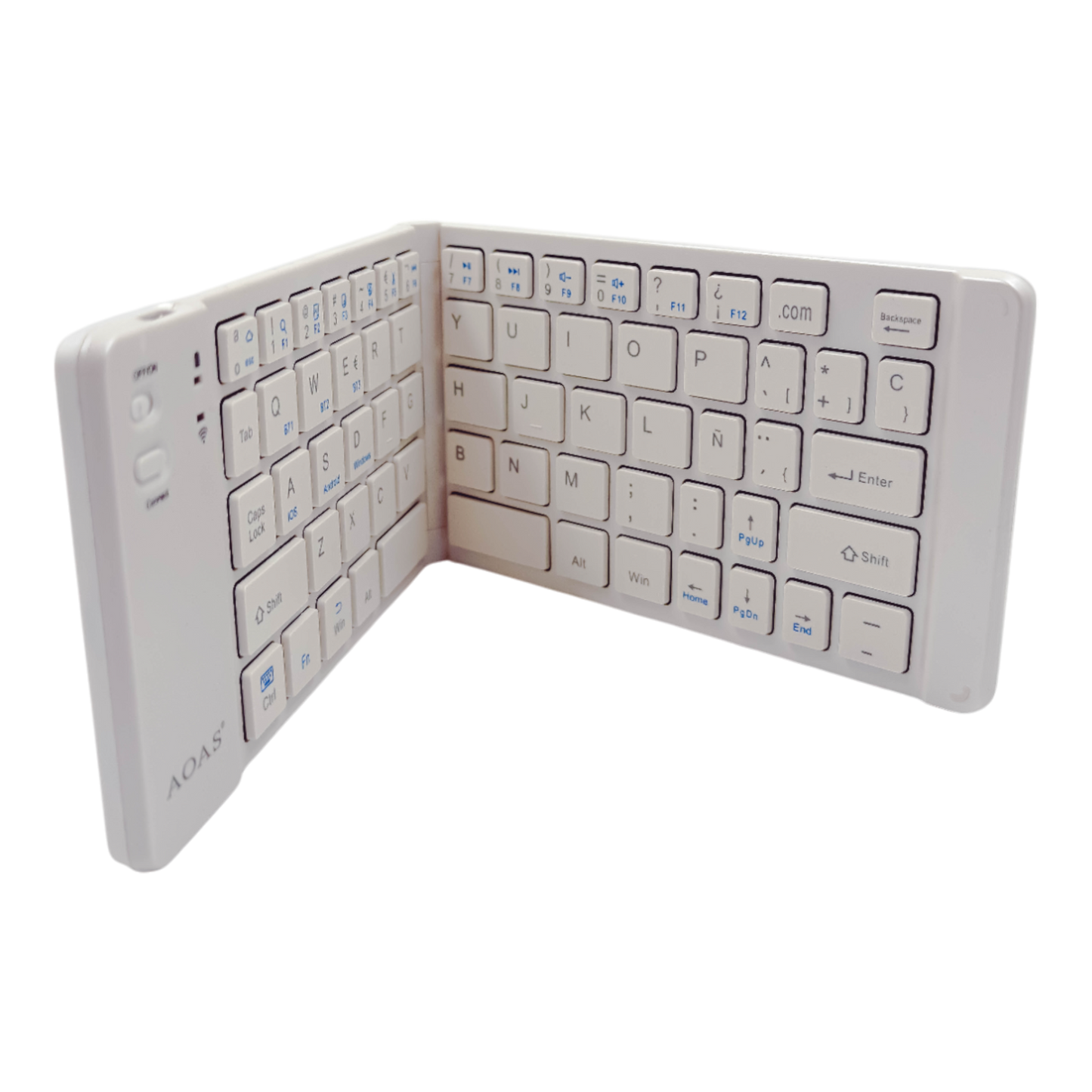 TECLADO PLEGABLE | AOAS A-1006 BLANCO