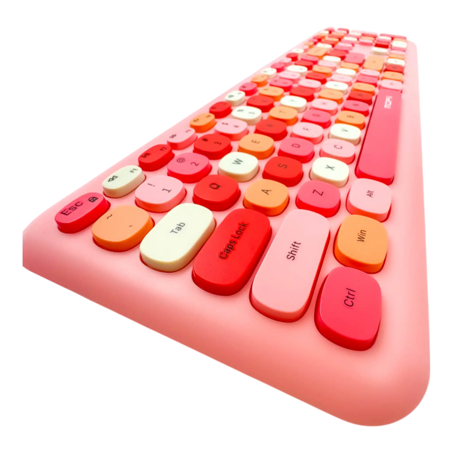 COMBO TECLADO Y MOUSE SILENCIOSO MOFII 0060- ROSADO