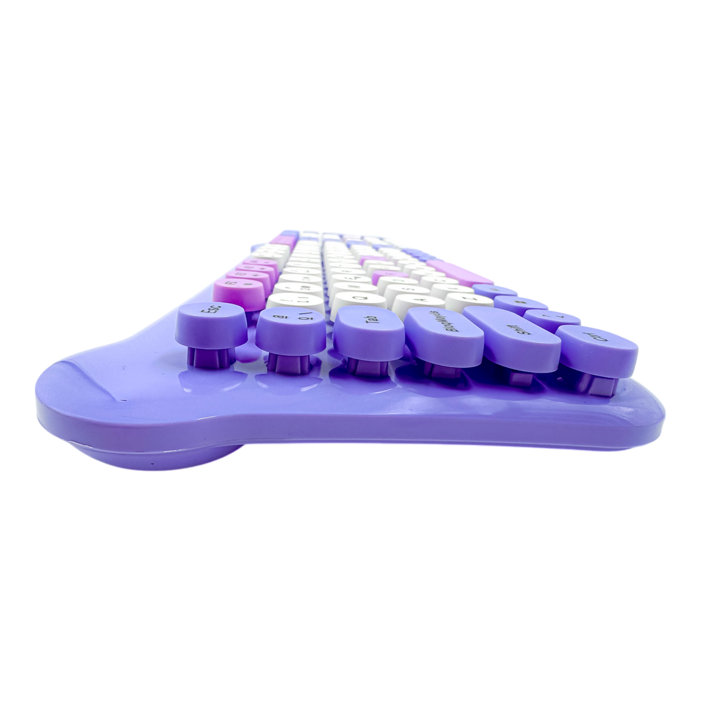 COMBO TECLADO DE MEMBRANA | AOAS AS-212 MORADO