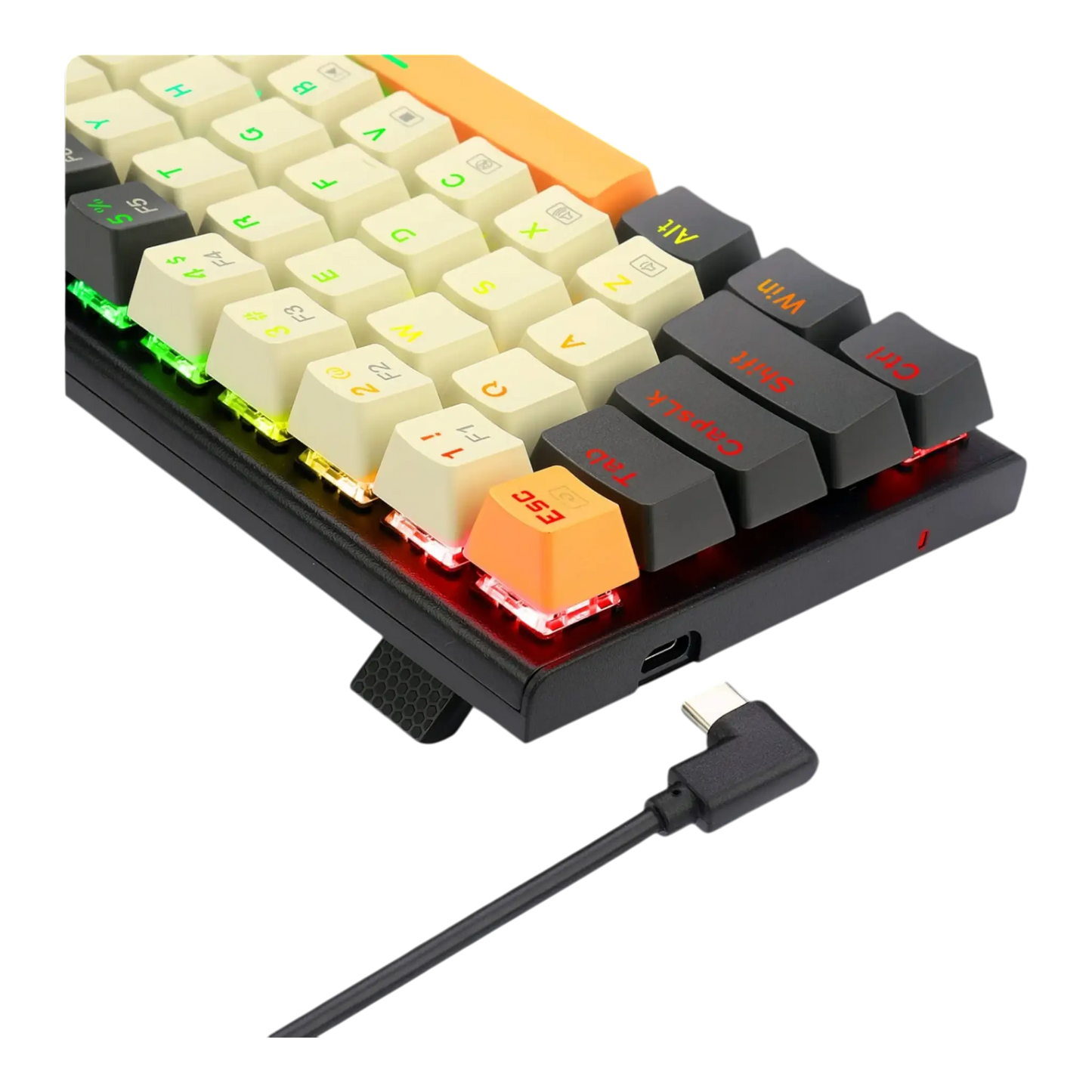 Teclado Mecánico Gamer con cable al 60% - Redragon RYZE K663