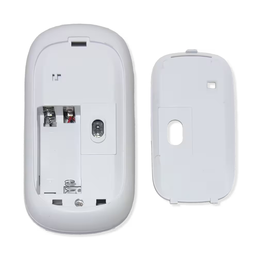 Combo Teclado Mouse AOAS AS-110 Blanco - Bluetooth 5.2 Teclado Recargable Type-C con Ñ