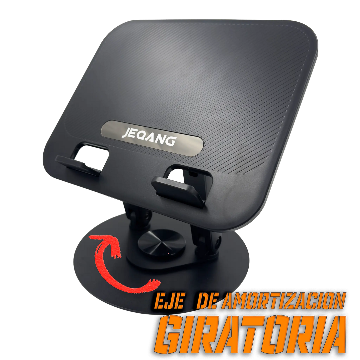 Base Metálica JEQAING : Soporte Giratorio Multi-Función y Ergonómico