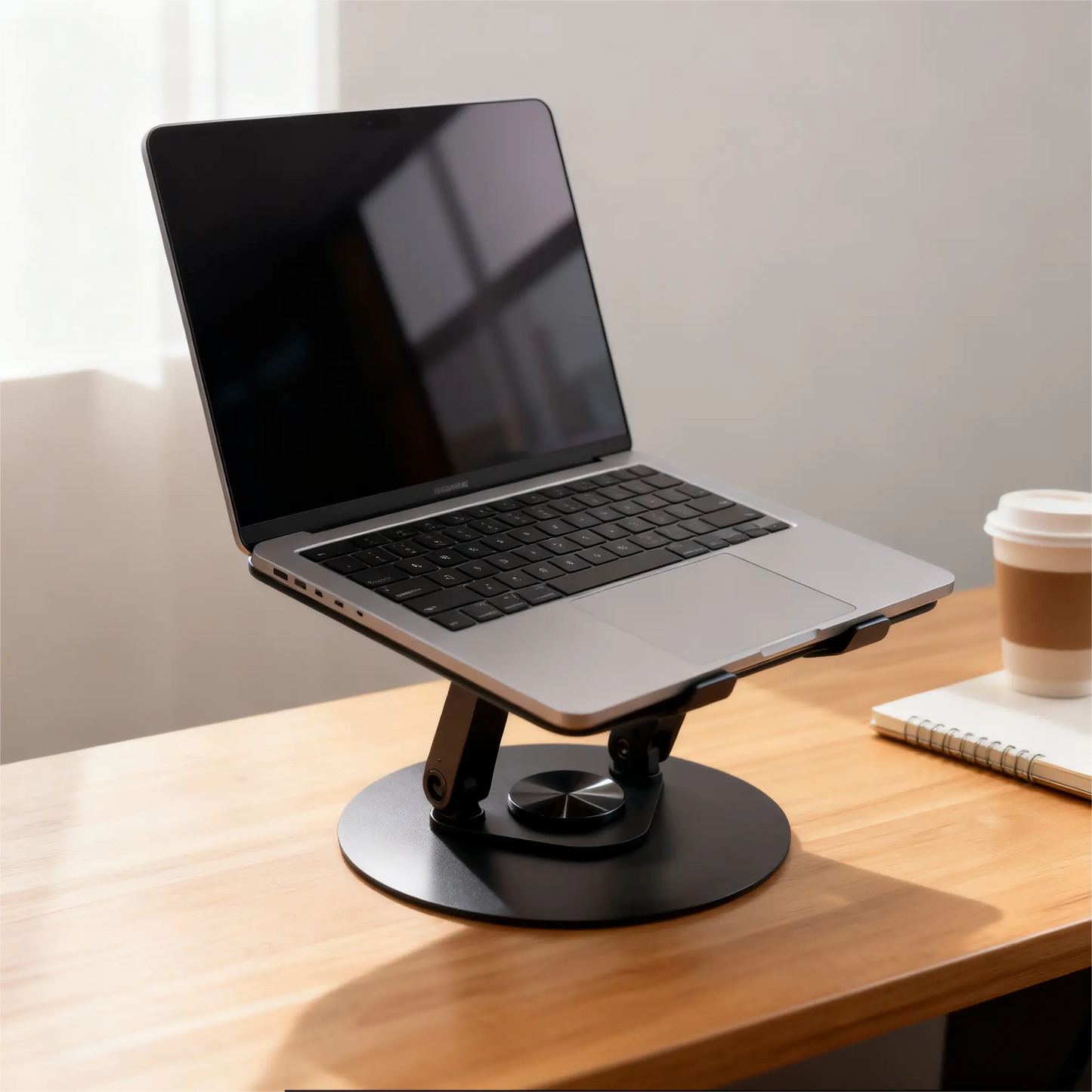Base Metálica JEQAING : Soporte Giratorio Multi-Función y Ergonómico