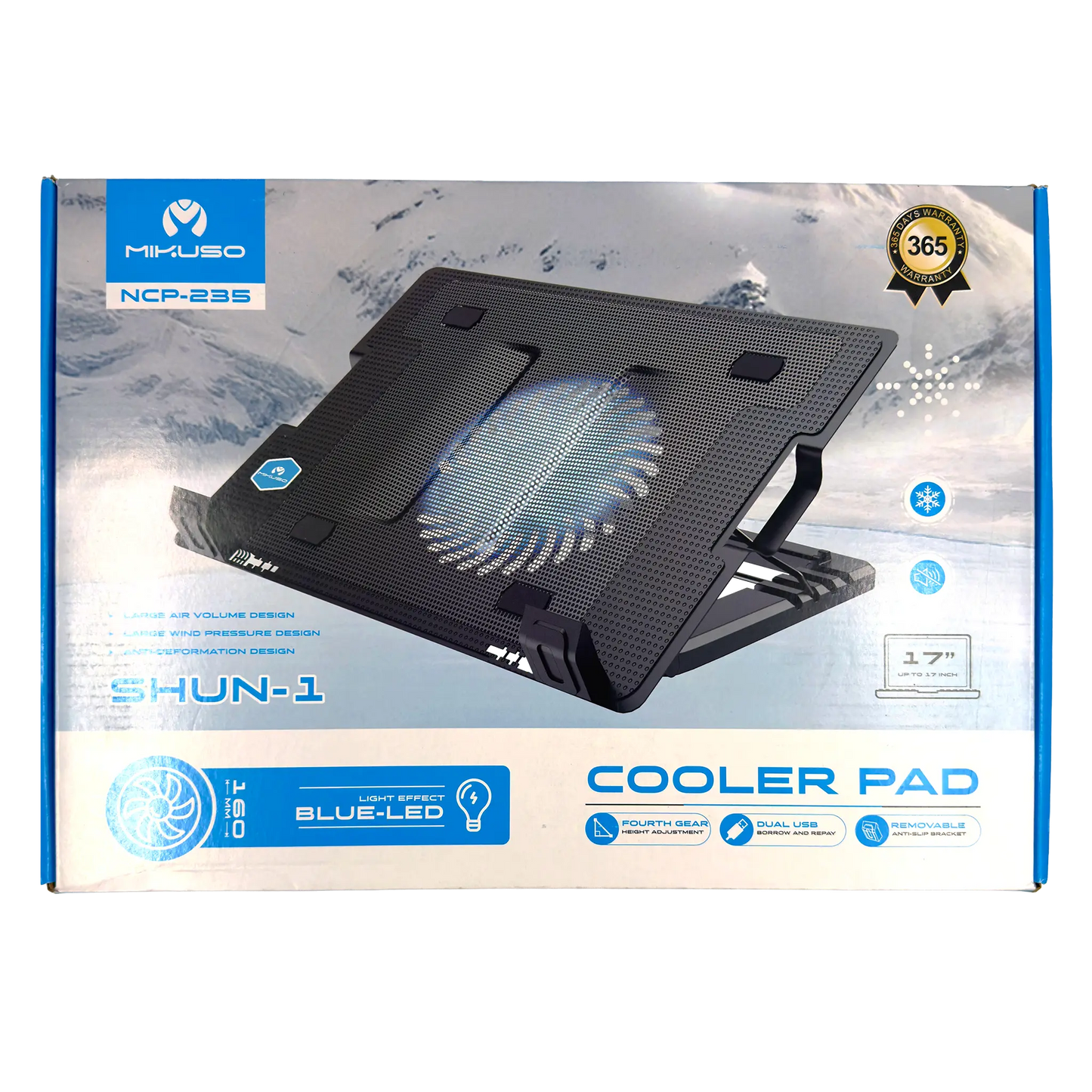 Base Refrigerante MIKUSO SHUN-1 : Enfriamiento Potente y Diseño Ergonómico