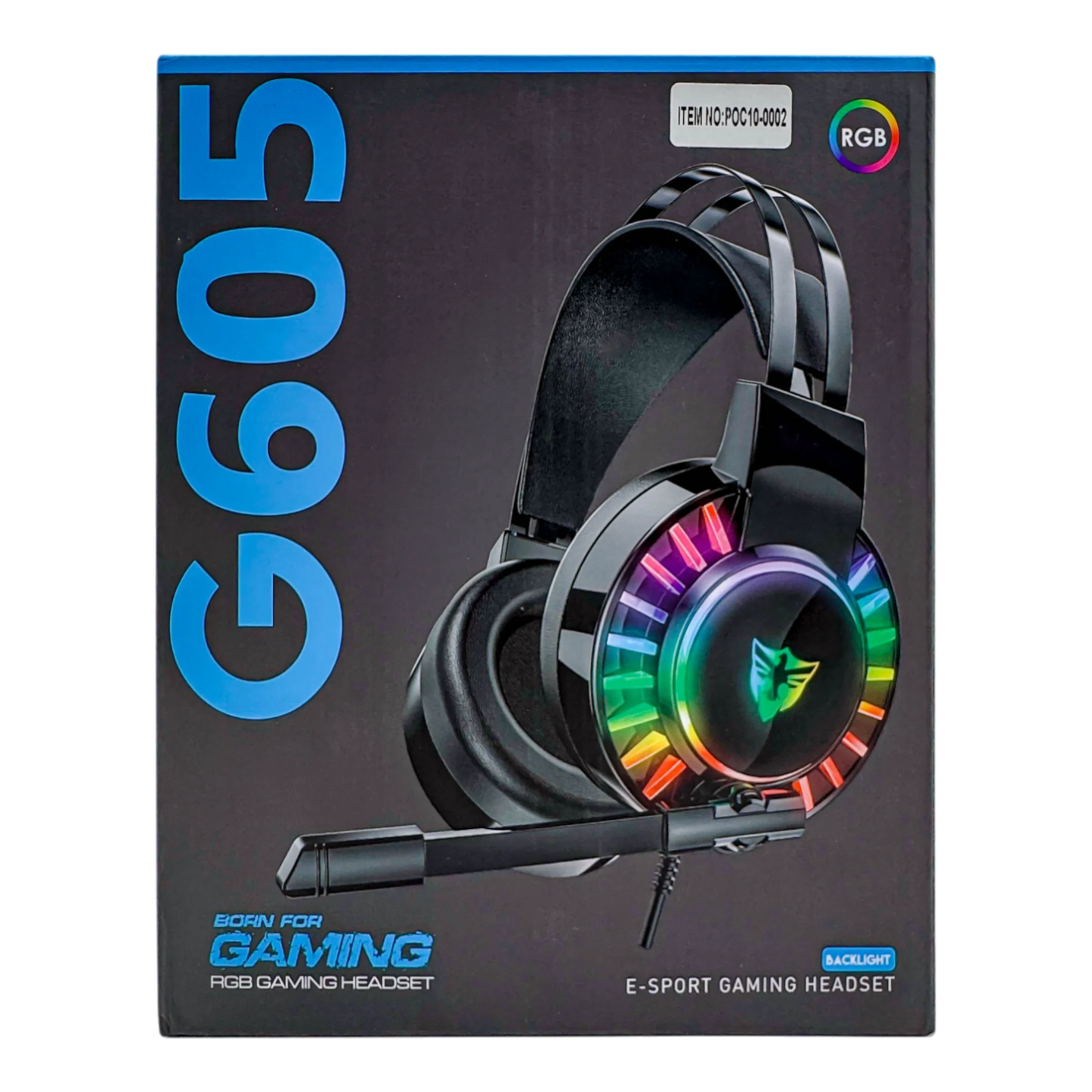 DIADEMA GAMER CON CABLE G605
