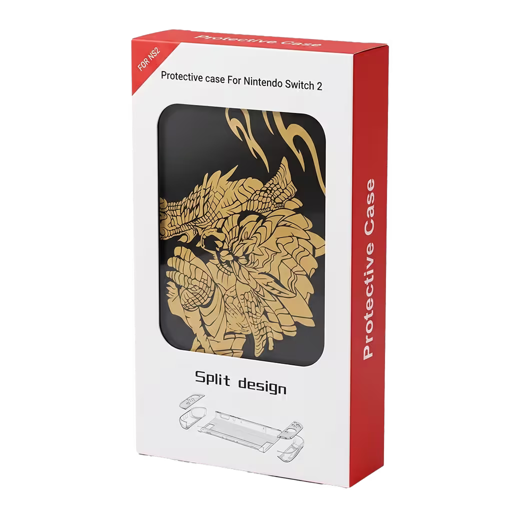 Carcasa Acrílica Nintendo Switch 2 – Diseño Monster Hunter Rise | Split Design
