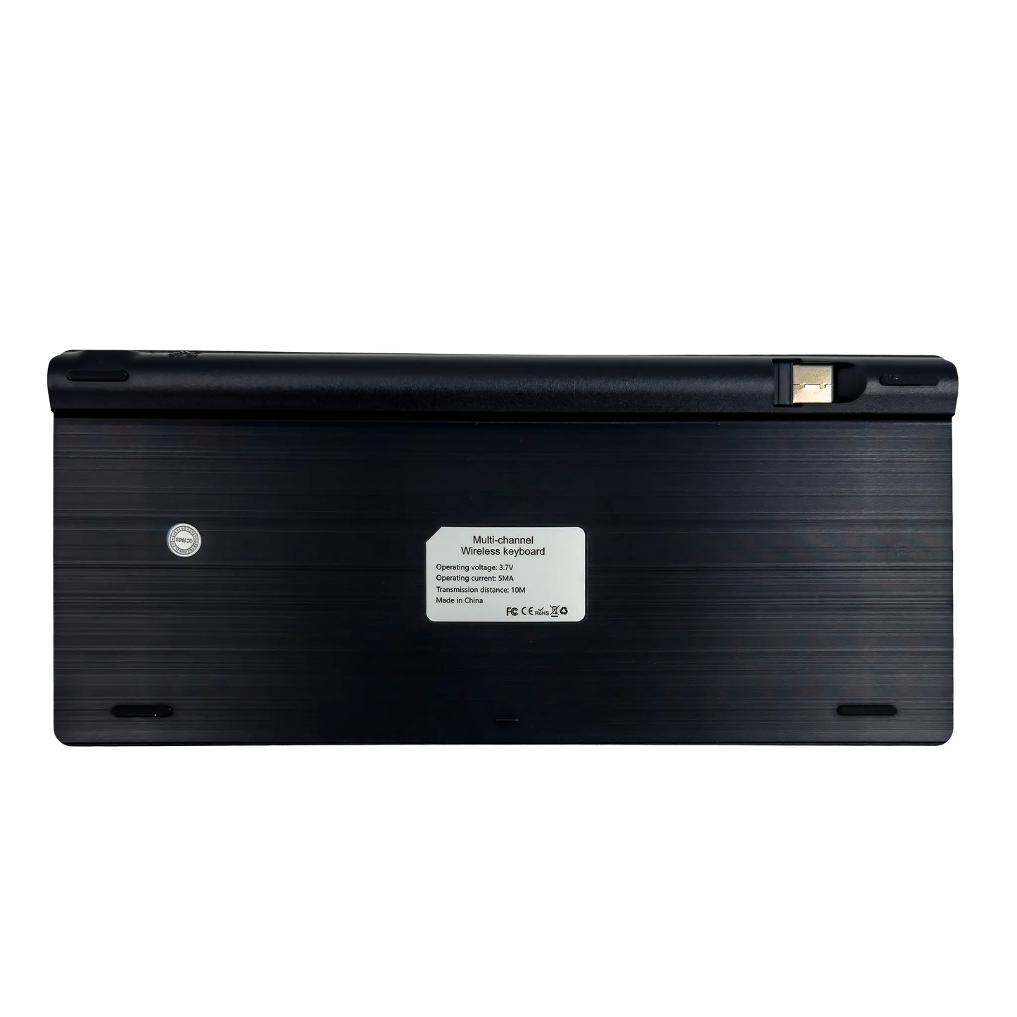 COMBO TECLADO- MOUSE RECARGABLE | AOAS A-1011 B