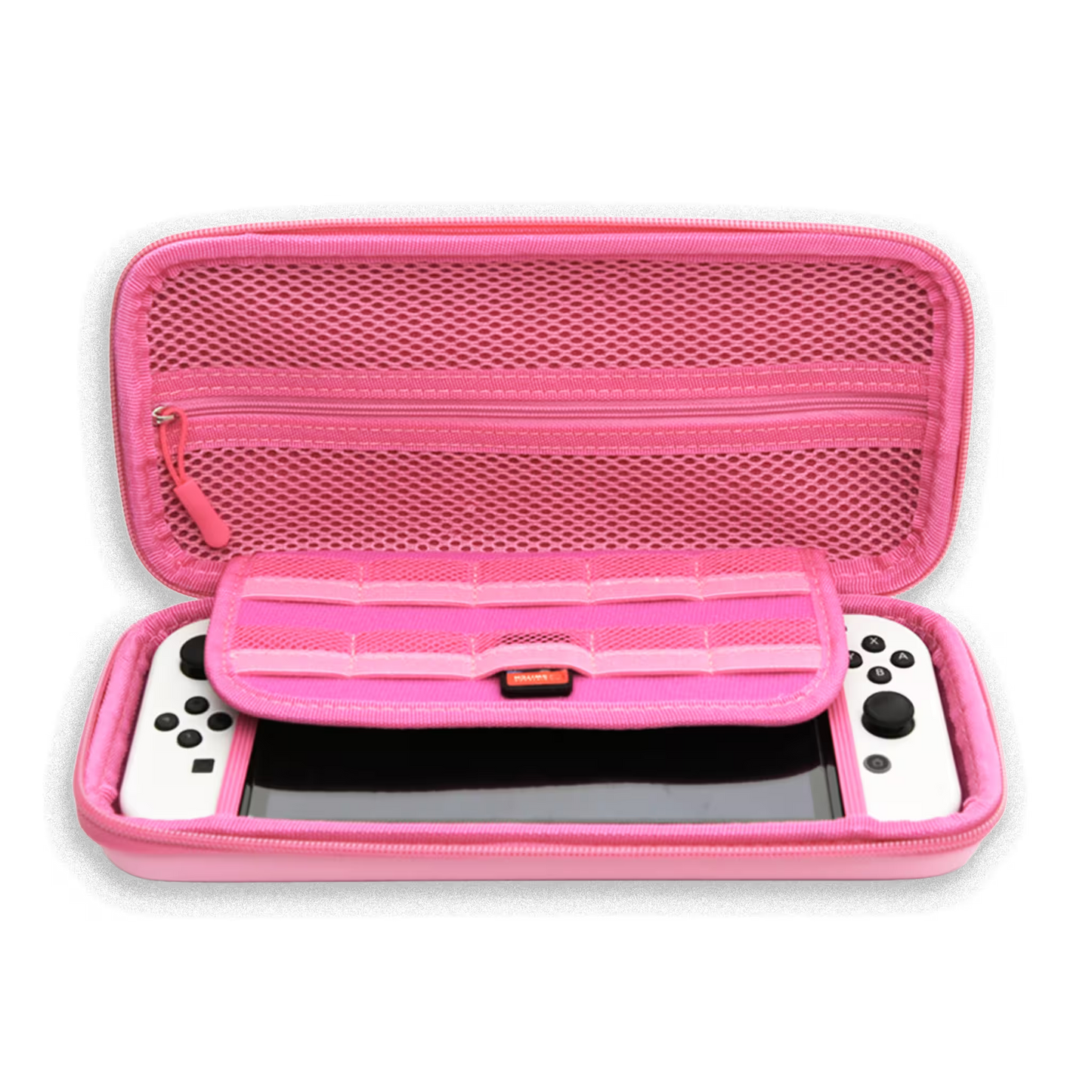 Estuche de Transporte Rígido con Diseño Rosa | Nintendo Switch 1 y Oled