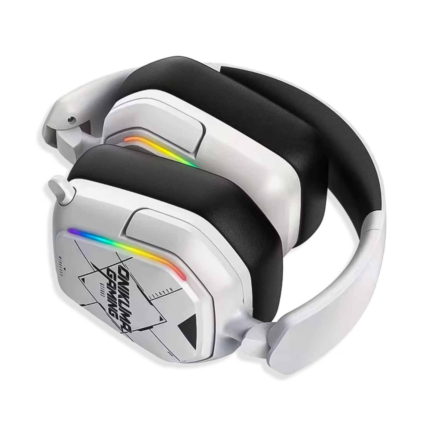Diadema Gamer Inalámbrica ONIKUMA GT883 RGB Blanca - 4 Modos 80H Batería Bluetooth 5.4