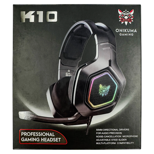 Diadema Gamer  ONIKUMA K10 NEGRA