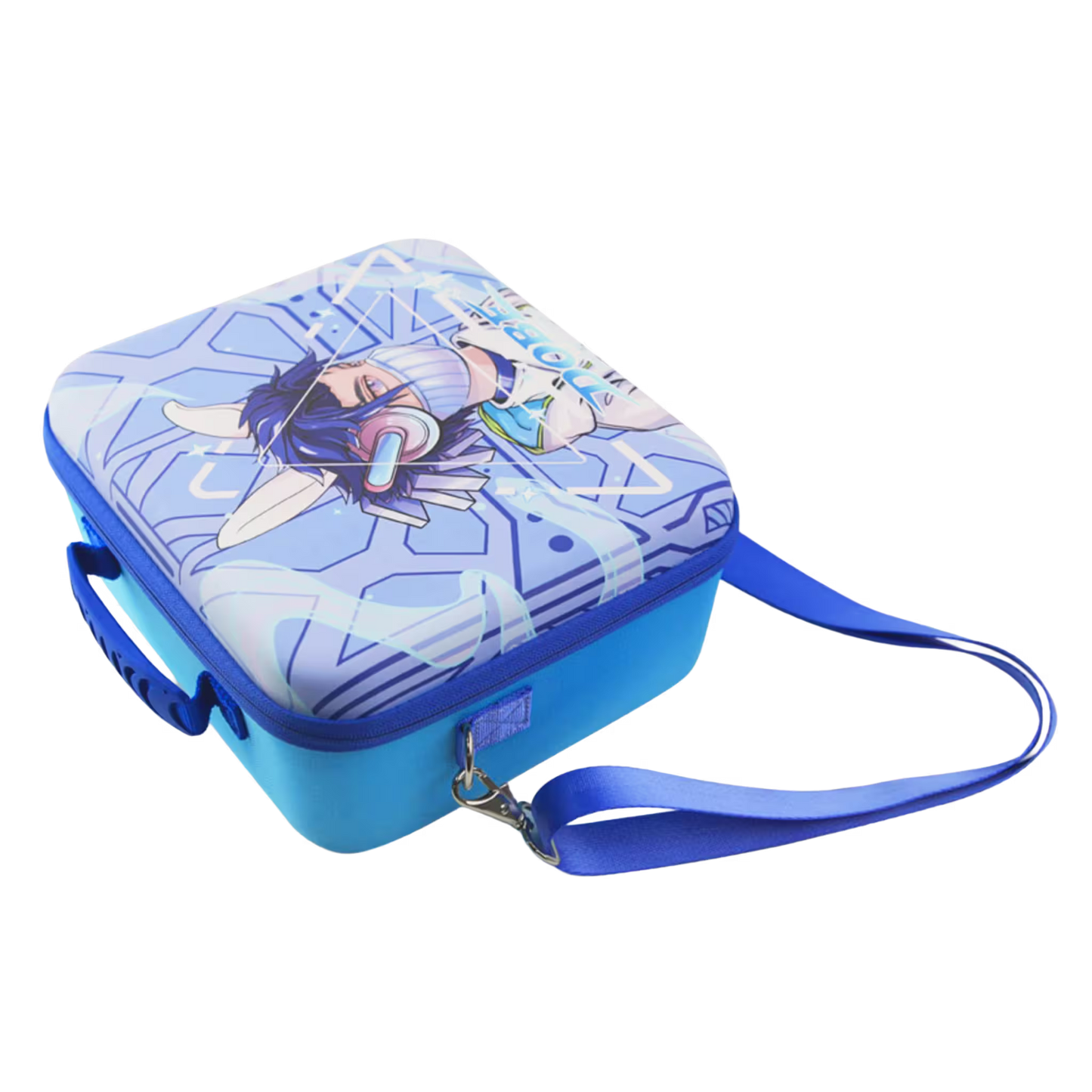 MALETA VIAJERA NINTENDO SWITCH 1 - OLED | (Cyperpunk Azul)