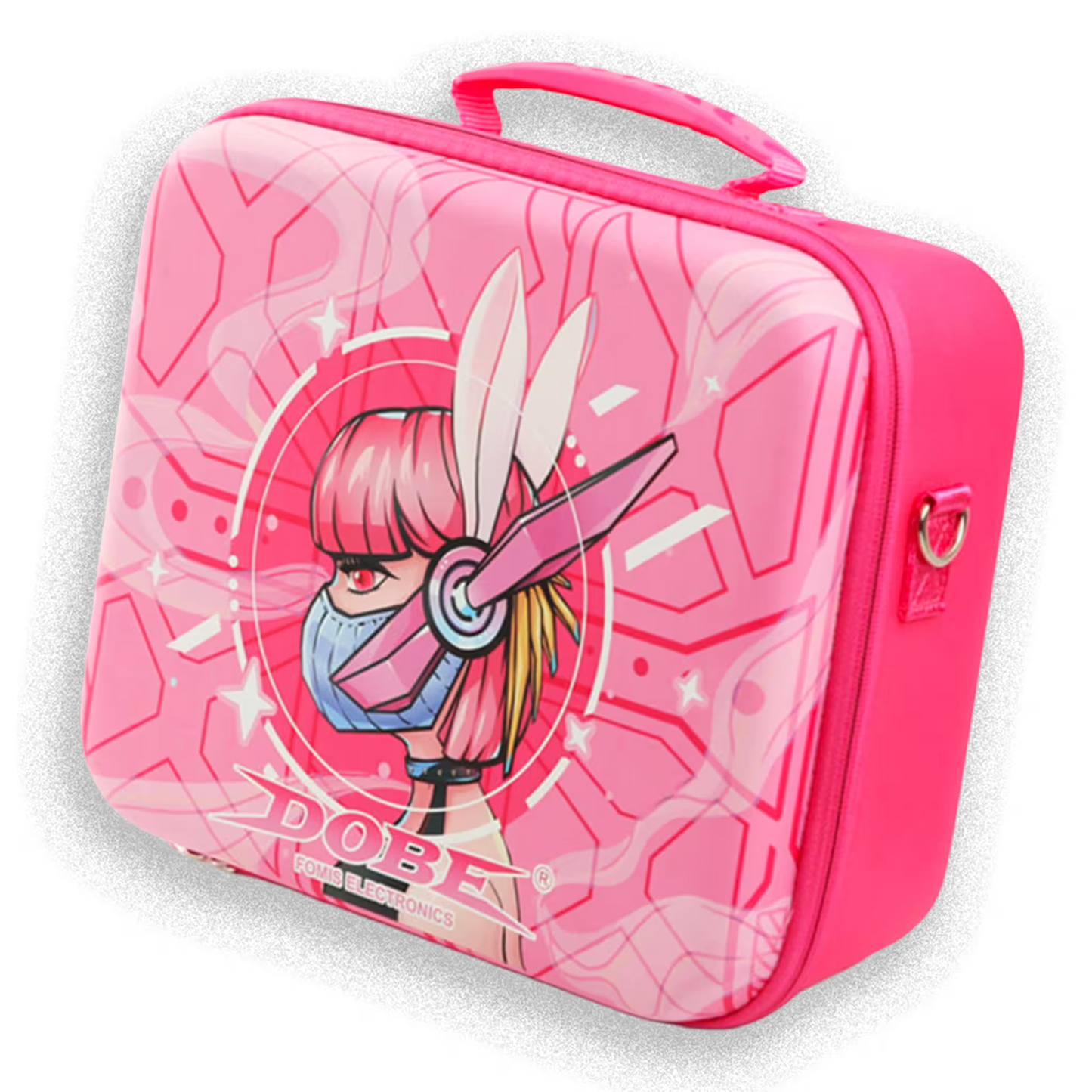 MALETA VIAJERA NINTENDO SWITCH 1 - OLED | (Anime Rosa)