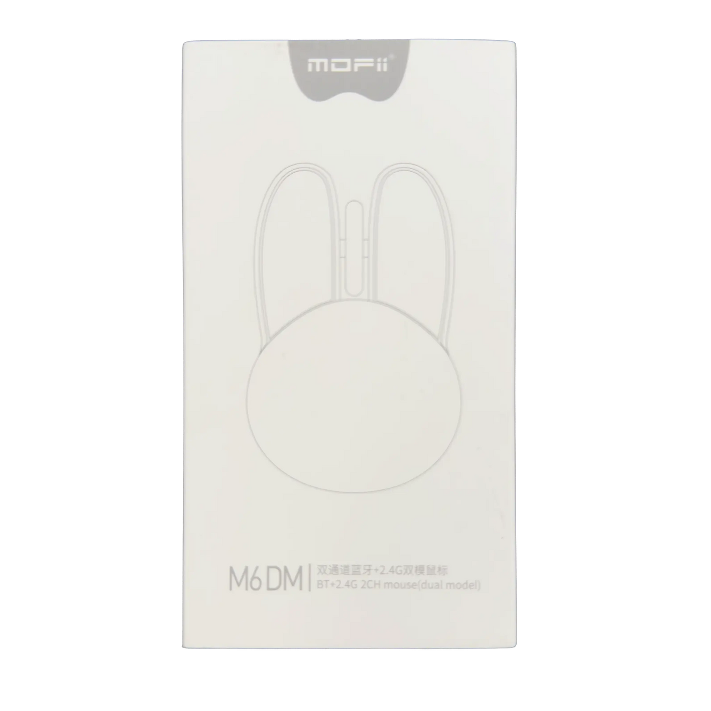 MOUSE INALAMBRICO SILENCIOSO MOFII | M6DM PLATEADO