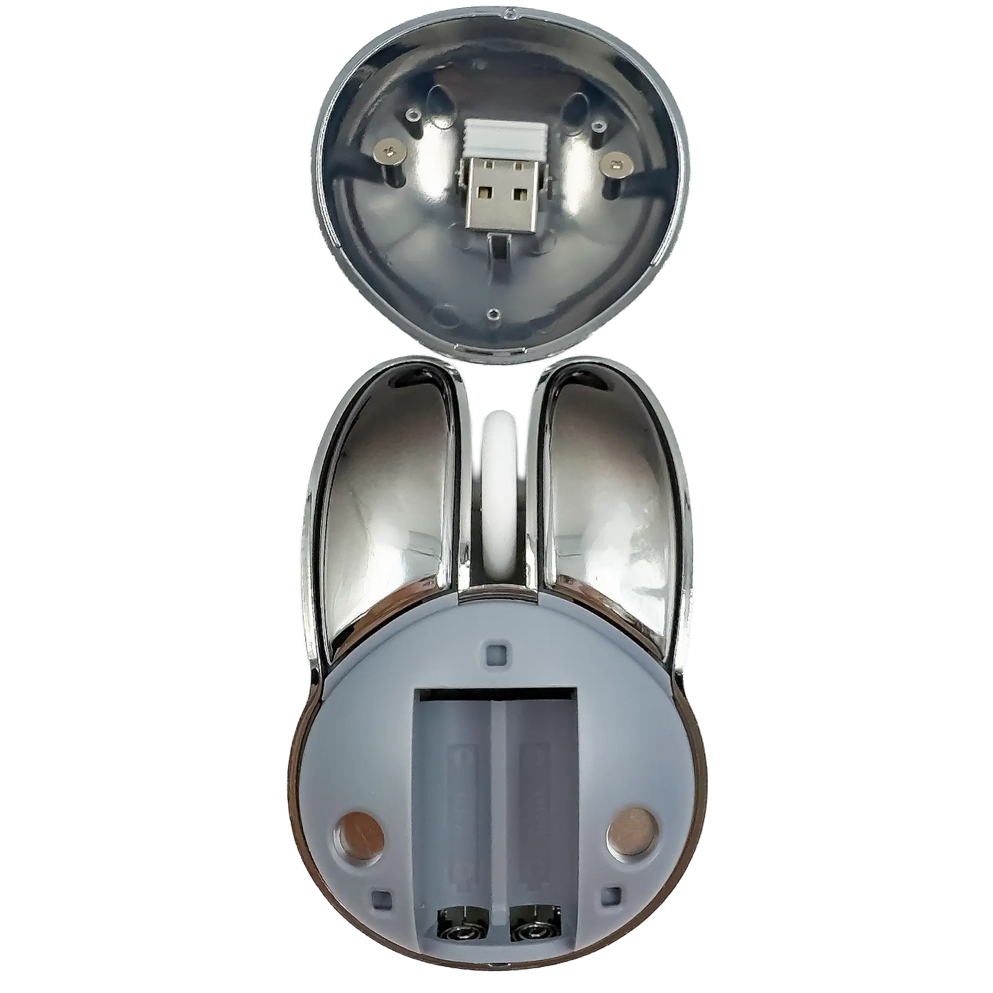 MOUSE INALAMBRICO SILENCIOSO MOFII | M6DM PLATEADO
