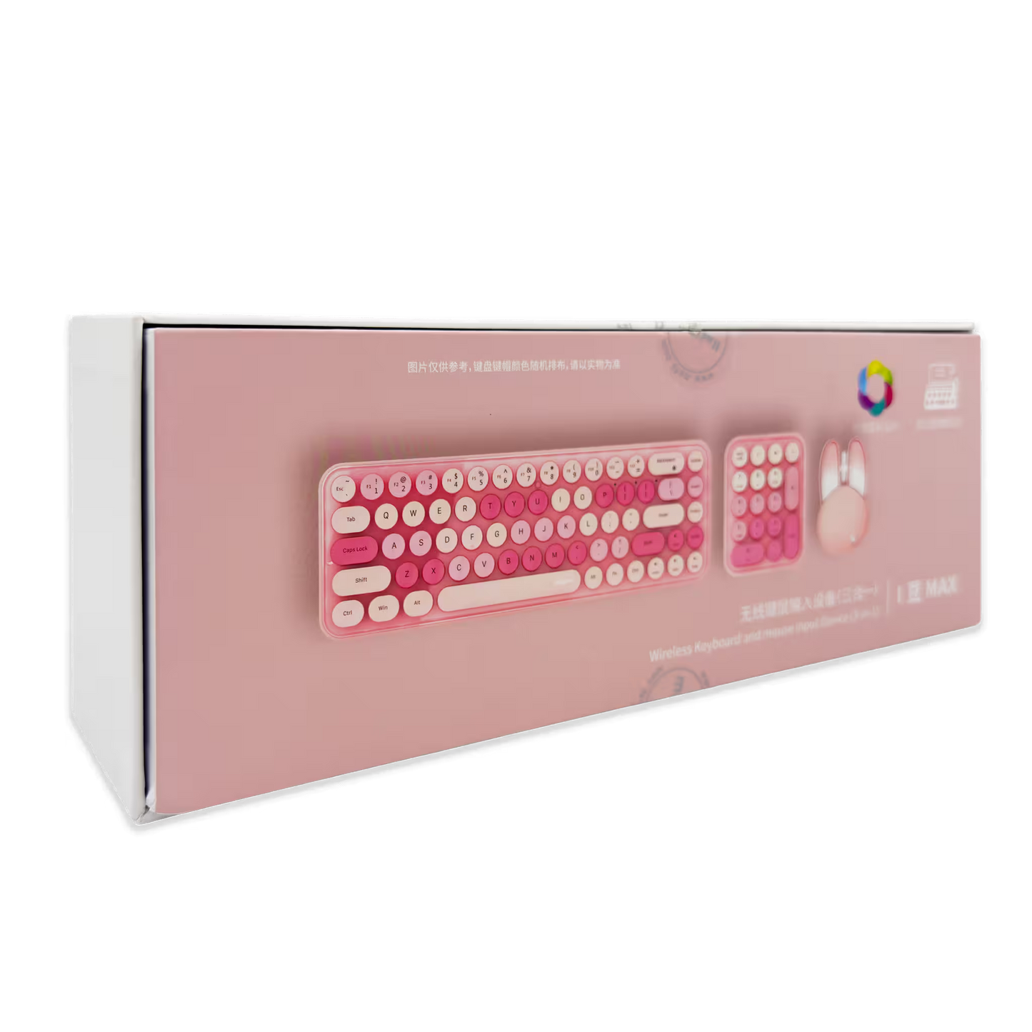 MOFII IDO MAX: Combo Teclado + Mouse + Pad Numérico Inalámbrico