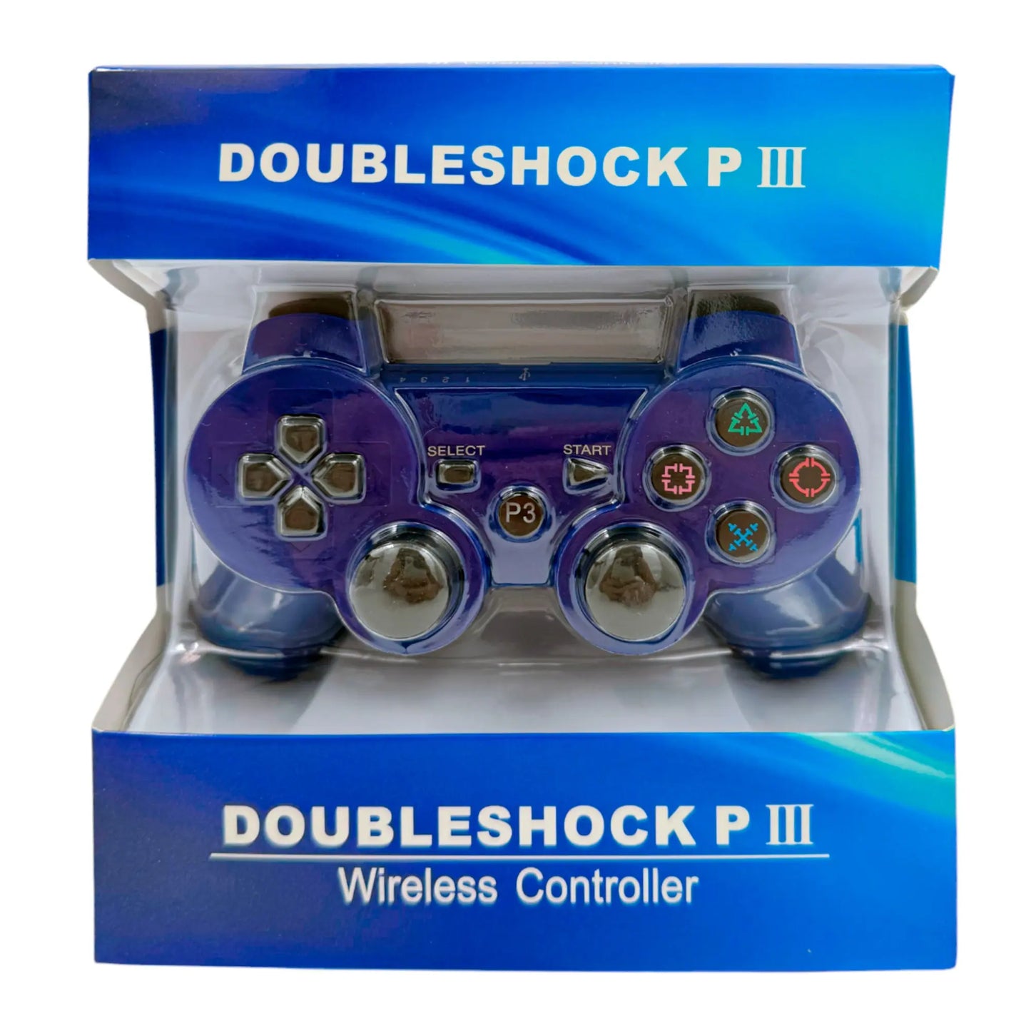 CONTROLES GENERICOS INALÁMBRICOS PLAY 3 - AZUL