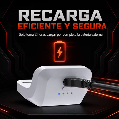 Batería Externa Recargable DOBE 1500mAh Control PS5 DualSense | Indicador LED Type-C