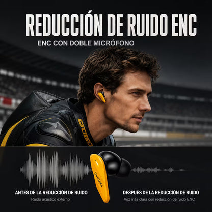 Audífonos Gamer ONIKUMA TX616 Bluetooth 5.4 + 2.4GHz con ENC y Estuche de Carga