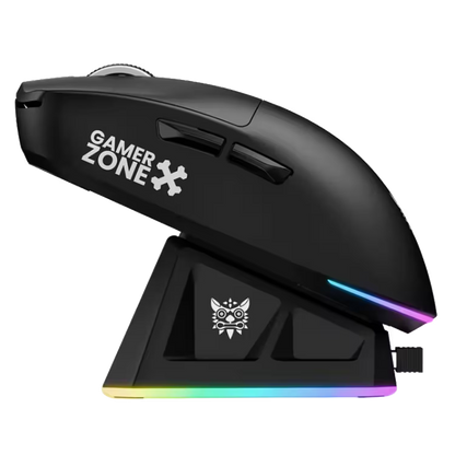 Mouse Gamer Inalámbrico Recargable ONIKUMA DM07 RGB 24000 DPI 1000Hz con Base de Carga