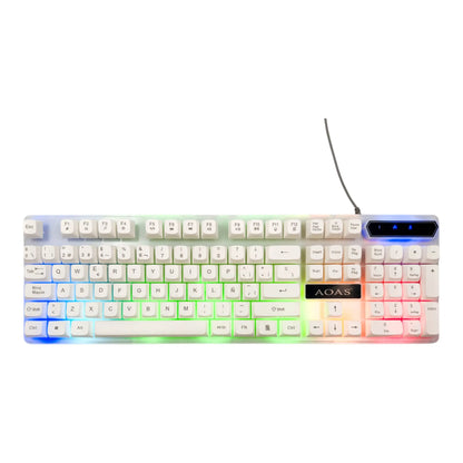 COMBO MOUSE Y TECLADO GAMER | AOAS M-400