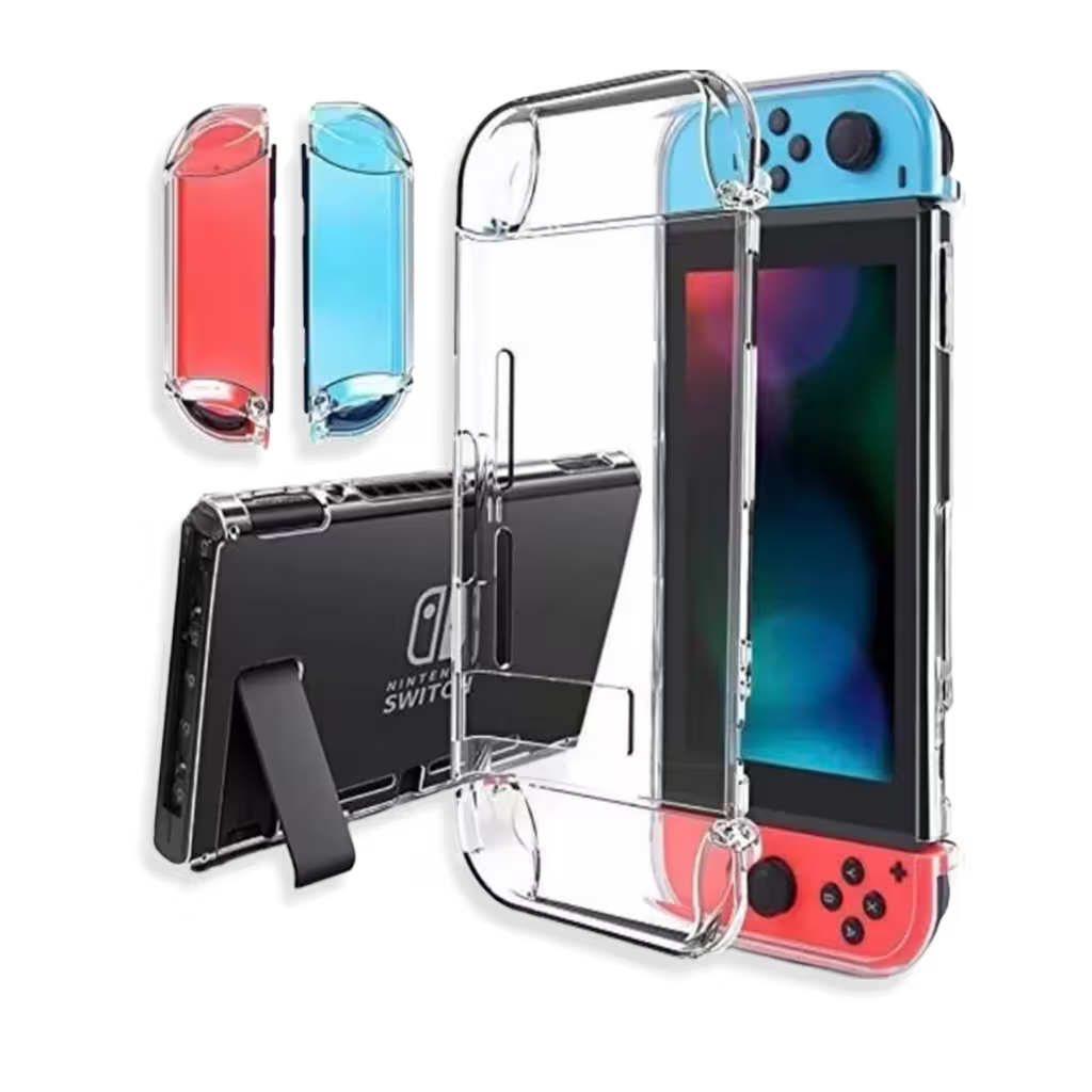 Funda Acrílica Transparente Nintendo Switch y Joy-Con – Protección PC Crystal