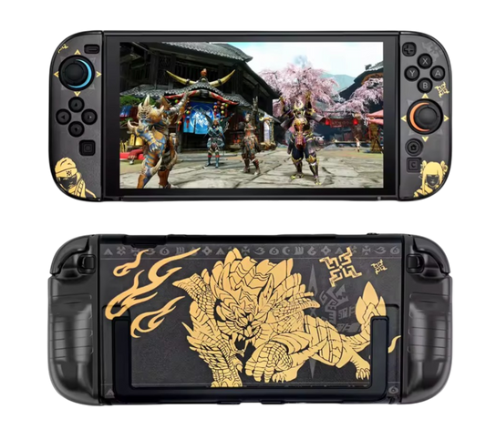 Carcasa Acrílica Nintendo Switch 2 – Diseño Monster Hunter | Split Design