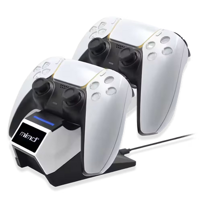 Base Cargadora Dual PS5 – Carga Rápida USB-C MIMD