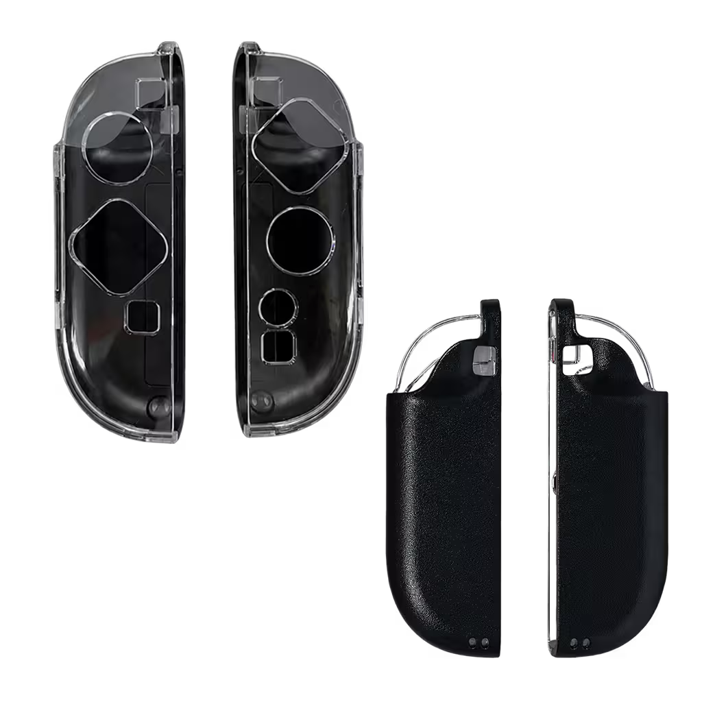 Cubiertas Protectoras Acrílico para Joy-Con Nintendo Switch 2 | Transparente Anti-Rayaduras
