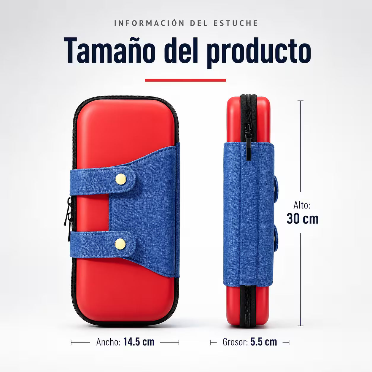 Estuche de Transporte Rígido Nintendo Switch 2 – Diseño Mario & Luigi