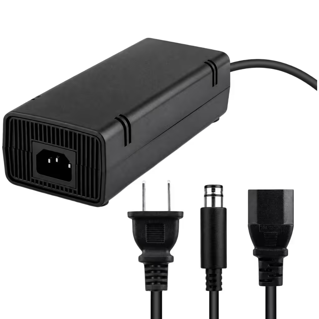 Fuente de Poder Genérica Xbox 360 Super Slim | Voltaje Automático Indicador LED