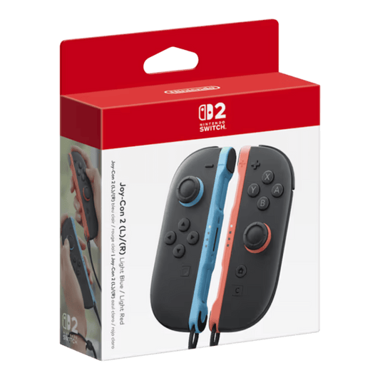 JOY-CON 2 ORIGINAL AZUL/ ROJO CLARO