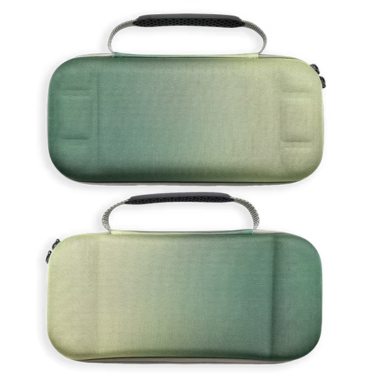Estuche de Transporte Nintendo Switch 2 | Semirrígido Degradado Verde
