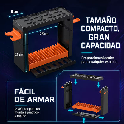 Base Vertical Organizadora DOBE para Nintendo Switch, OLED y 2 — Modelo TNS-19051