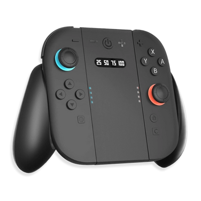 Charging Grip Joy-Con Nintendo Switch 2 – Carga y Juega | LED + USB-C + Anti-Sobrecarga