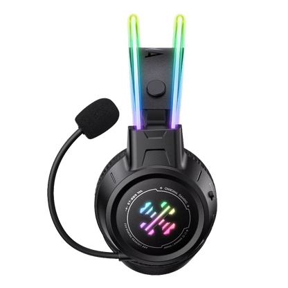 Diadema Gamer Inalámbrica Onikuma GT889 – Bluetooth 5.4 | 60H Batería | Tri-Modo 2.4G + BT + Cable | RGB | Mic Expuesto