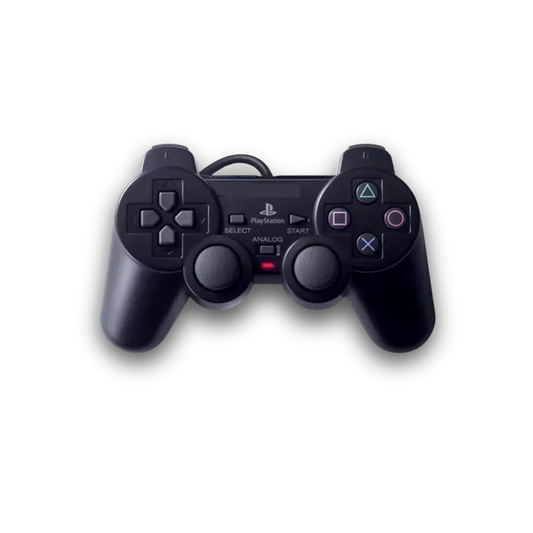 CONTROL GENERICO CON CABLE DUALSHOCK PLAY STATION 2