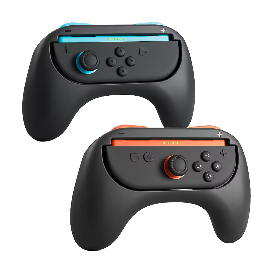 Grip Ergonómico para Joy-Con Nintendo Switch 2 – Par L+R Controller Grip