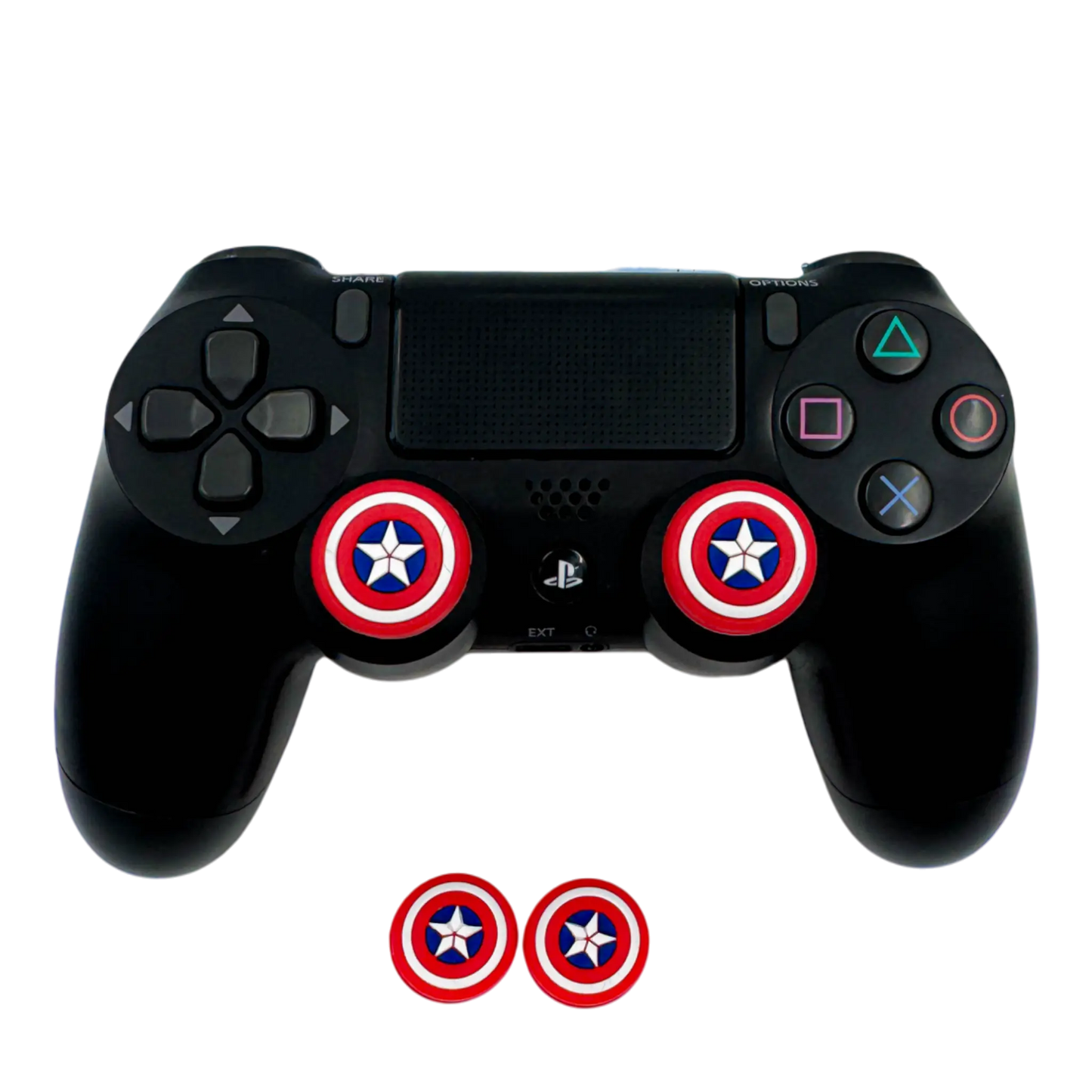UNIDAD GRIPS PS4/PS5/XBOX ONE/XBOX SERIES. CAPITAN AMÉRICA