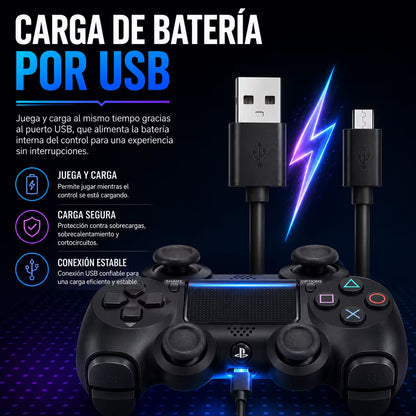Control Genérico Inalámbrico PS4 - Edición Camuflado Rojo | Bluetooth Vibración Dual PlayStation 4