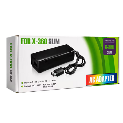 Fuente de Poder Genérica Xbox 360 Slim | Voltaje Automático Indicador LED