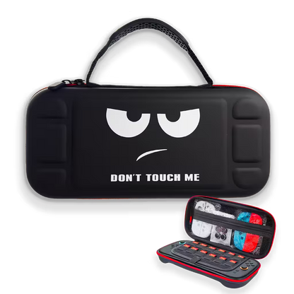 Estuche de Transporte Nintendo Switch 2 | Rígido Don't Touch Me Negro
