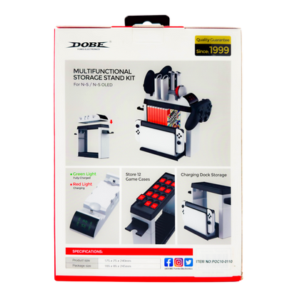 BASE MULTIFUNCIONAL DE CARGA Y SOPORTE NINTENDO SWITCH-DOBE