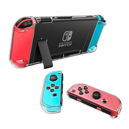 Funda Acrílica Transparente Nintendo Switch y Joy-Con – Protección PC Crystal