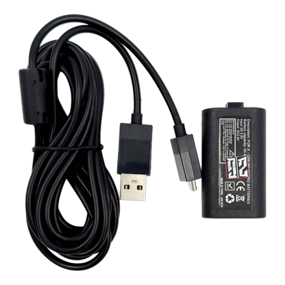 KIT CARGA Y JUEGA GENÉRICO CONTROL XBOX 1,2 Y 3 GENERACION