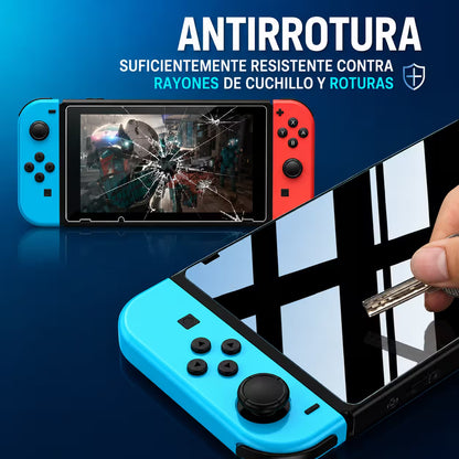 Vidrio Templado Nintendo Switch 1 – Protección 9H Ultra Claro