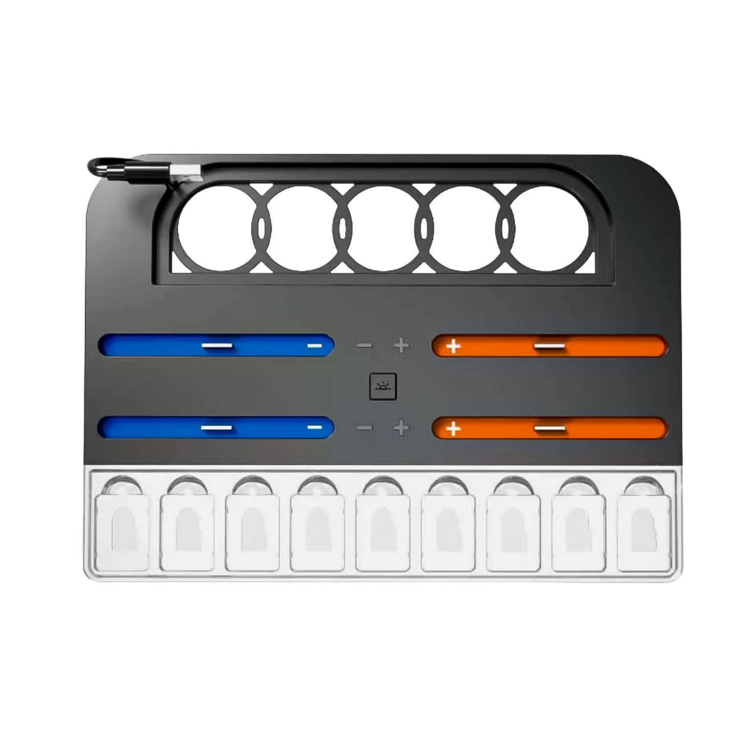 Base de Carga y Almacenamiento All-in-One Nintendo Switch 2 – RGB 7 Modos | 4 Joy-Con | 9 Tarjetas | USB