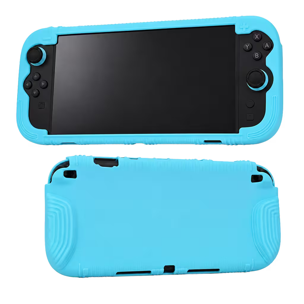 Funda de Silicona Nintendo Switch 2 | Alta Densidad Color Azul