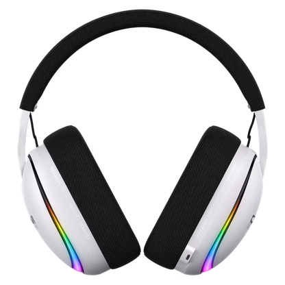 Audífonos Gamer Inalámbricos Onikuma GT805 Blanca| 4 en 1 | Mic Oculto ENC | 60H Batería | PS5, PC, Switch, Móvil