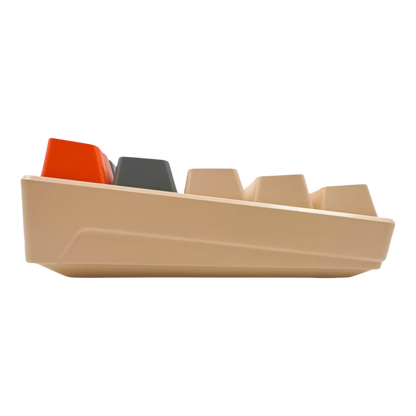 Teclado mecánico para juegos T-Wolf T60 60% RGB con cable GRIS-HABANO